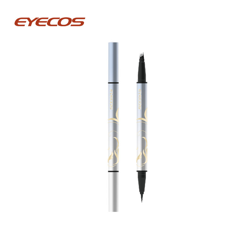 Multifunktsionaalne Liquid Eyeliner Pen+ Eyebrow Pencil 4 Brush